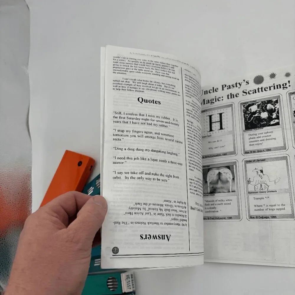 Planchette Number 1 March 1995 by Hell's Peak Publishing RARE‎ Piece of Gaming